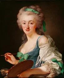 Portrait of Anne Vallayer-Coster